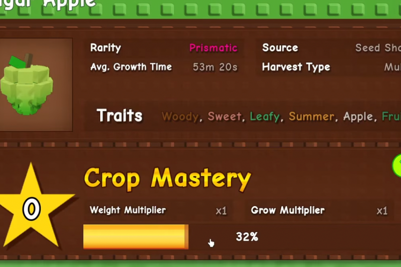 Cách tăng Crop Mastery (6)