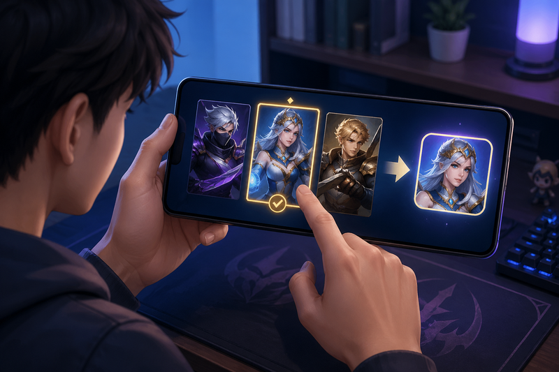 Cách tạo ảnh Liên Quân làm avatar ảnh 2