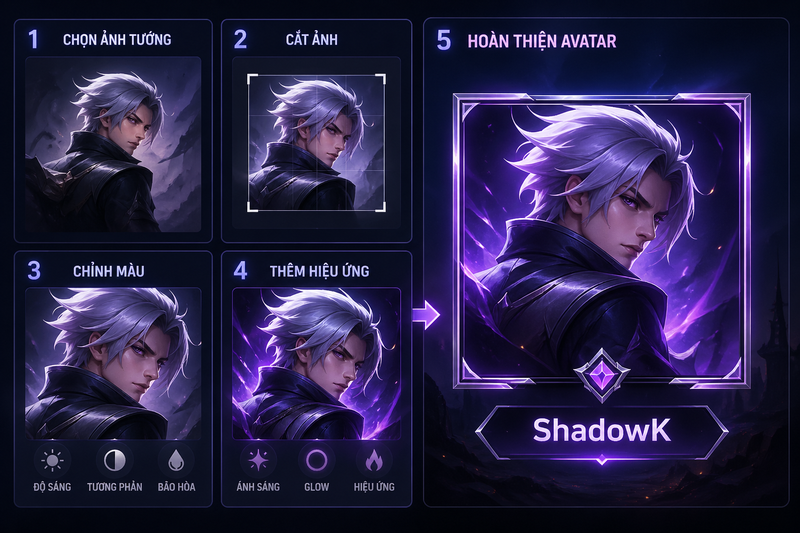 Cách tạo ảnh Liên Quân làm avatar ảnh 6