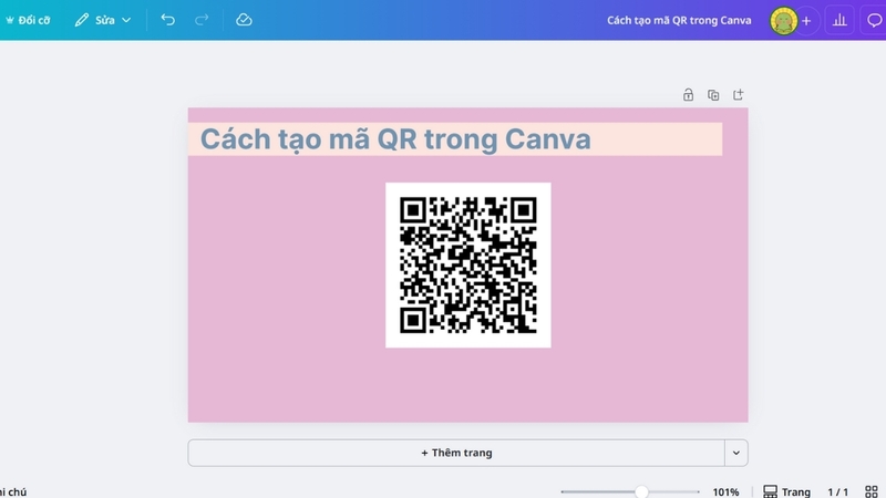 Cách tạo mã QR trong Canva (6)