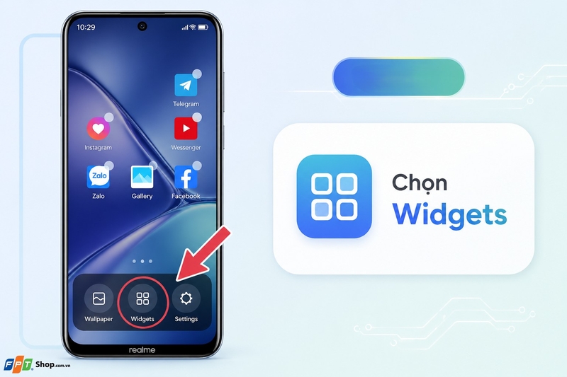 Cách tắt nguồn điện thoại Realme hình 712