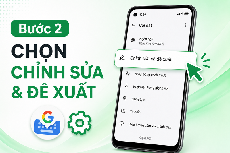 Cách tắt sửa lỗi chính tả trên OPPO ảnh 3
