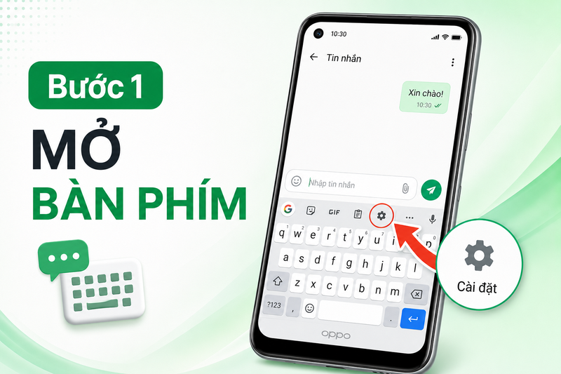 Cách tắt sửa lỗi chính tả trên OPPO ảnh 4
