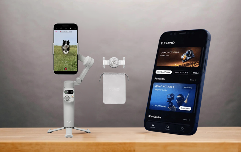 Cách tối ưu trải nghiệm bằng ứng dụng DJI Mimo