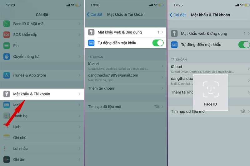 Cách tự động điền mật khẩu cho trang web trên iPhone 1