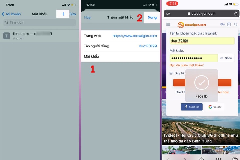 Cách tự động điền mật khẩu cho trang web trên iPhone 2