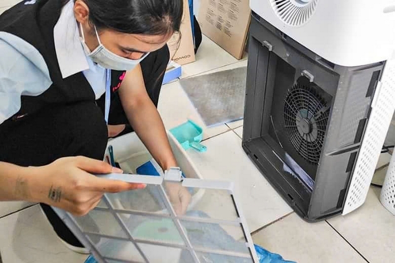 Cách vệ sinh máy lọc không khí Daikin ảnh 4