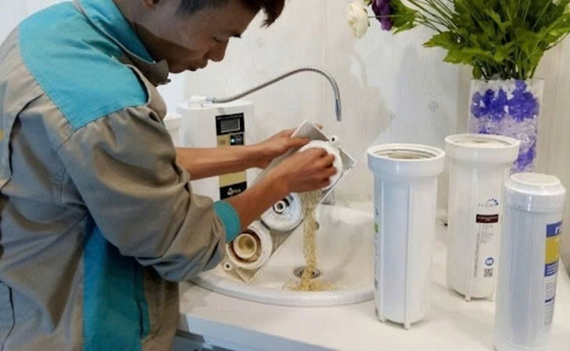 Cách vệ sinh máy lọc nước Aqua ảnh 5