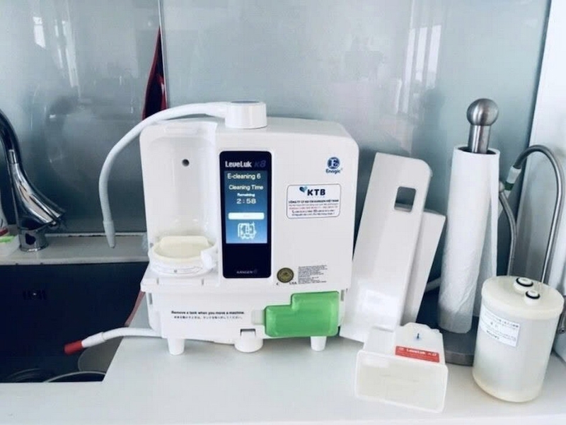 Cách vệ sinh máy lọc nước Kangen K8 ảnh 5