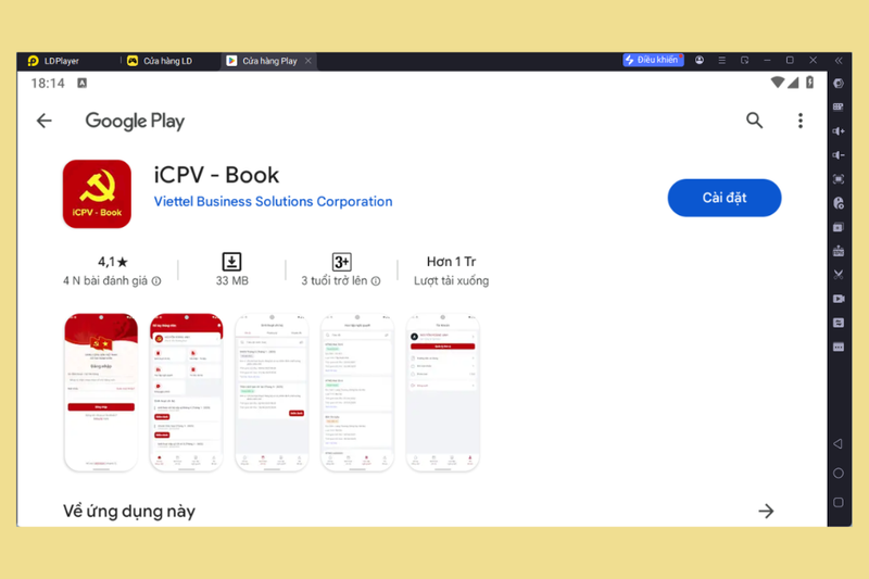 Cài đặt icpv - book