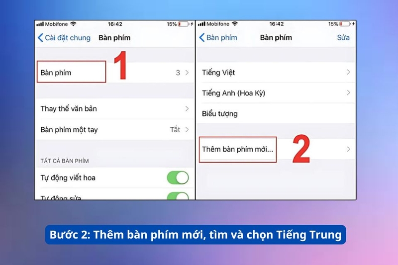 Cài đặt trên iPhone và iPad (iOS) 2