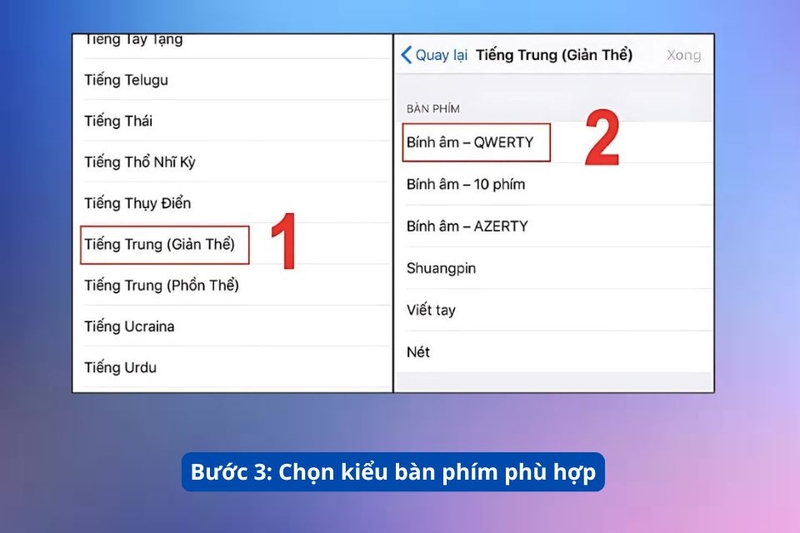 Cài đặt trên iPhone và iPad (iOS) 3