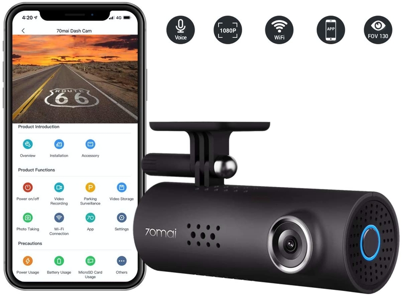70mai Dash Cam 1S (D06)
