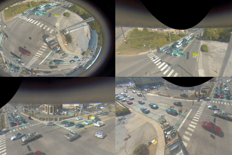 Trong lĩnh vực giao thông, camera 360 độ được sử dụng để giám sát lưu lượng xe cộ
