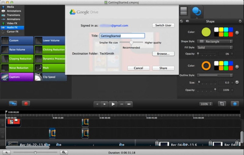 Camtasia Studio 8 - 01