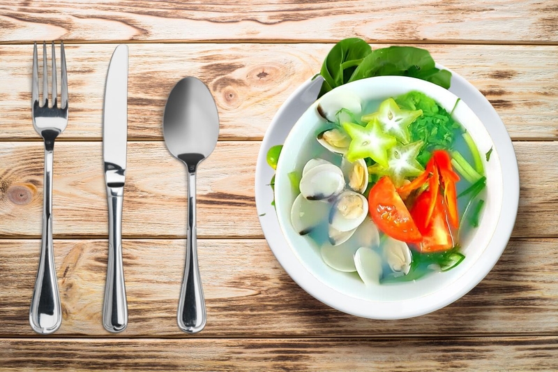 canh nghêu thì là 5