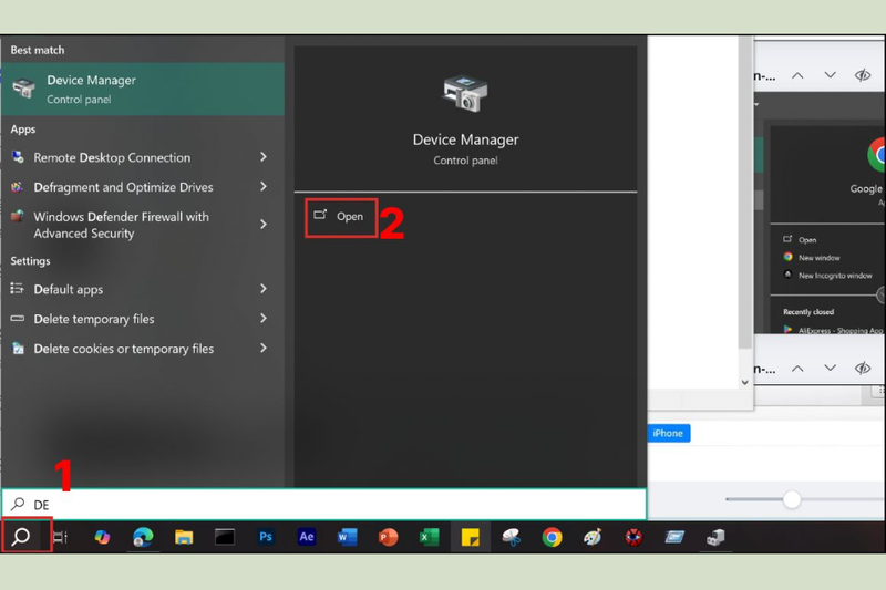 Cập nhật hoặc cài lại driver webcam 1