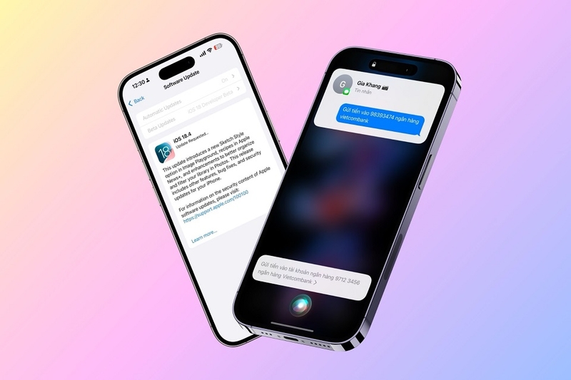 Cập nhật iPhone lên iOS 18.4.1