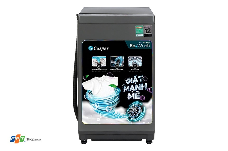 Máy giặt cửa trên Casper Inverter 8.5 Kg WT-85NG1