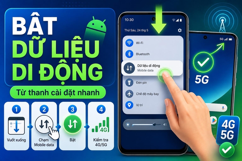 Cấu hình mạng di động Android ảnh 3