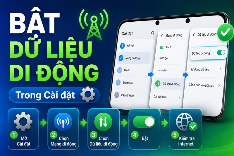 Cấu hình mạng di động Android ảnh 4