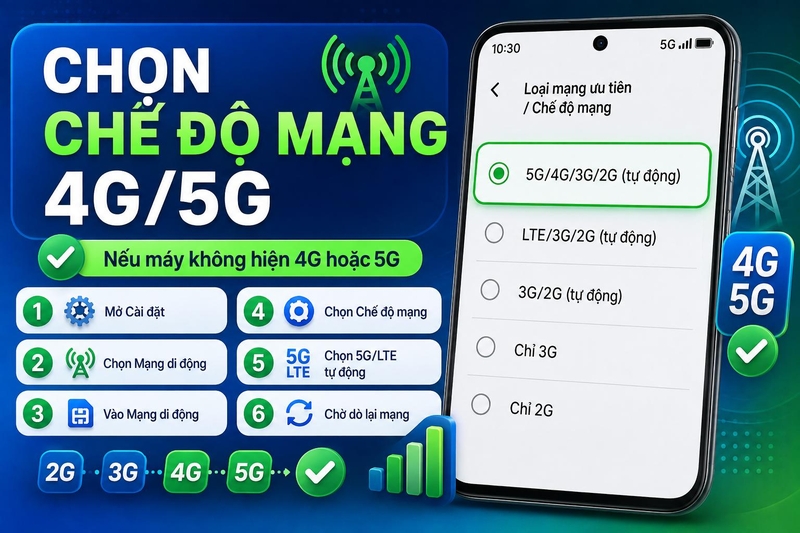 Cấu hình mạng di động Android ảnh 7
