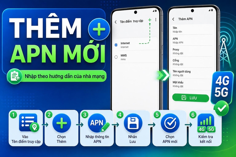 Cấu hình mạng di động Android ảnh 11