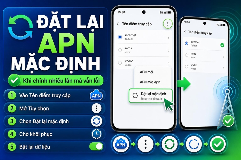 Cấu hình mạng di động Android ảnh 12