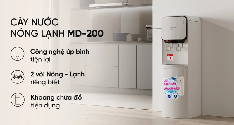 Cây nước nóng lạnh Mutosi MD-200