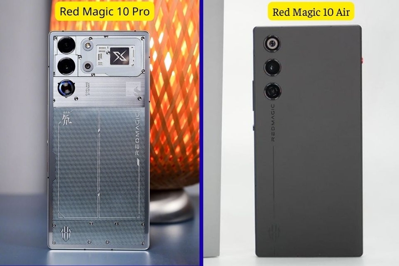 Chất liệu Red Magic 10 Air và 10 Pro