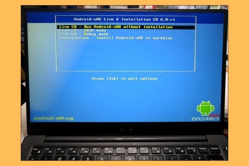 Chạy thử hoặc cài Android x86