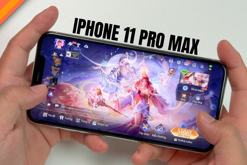 Chơi game trên iPhone 11 Pro Max