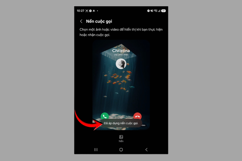 Chọn video làm hình nền 5