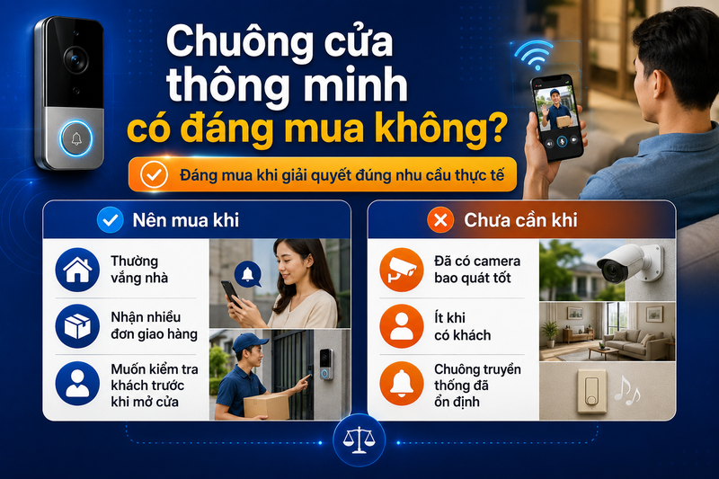 Chuông cửa thông minh có đáng mua không - 2