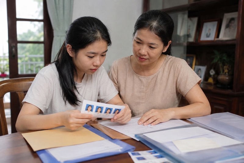 Có thể dùng ảnh thẻ cũ để làm hồ sơ nhập học không?