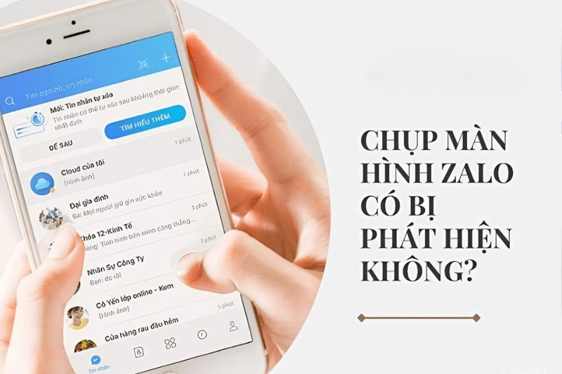 Chụp màn hình có bị phát hiện