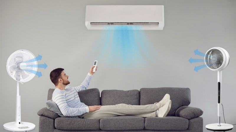 Có nên bật thêm quạt lúc dùng điều hòa ảnh 6