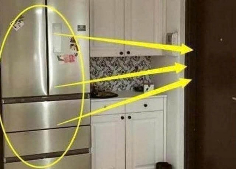 Có nên đặt tủ lạnh hướng ra cửa chính ảnh 1