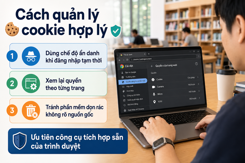 Chế độ ẩn danh Sử dụng chế độ ẩn danh duyệt web