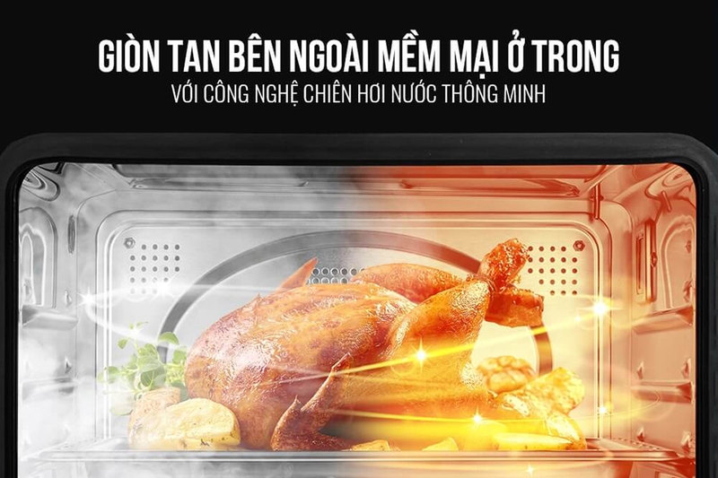 Công nghệ chiên hơi nước - Steam Active