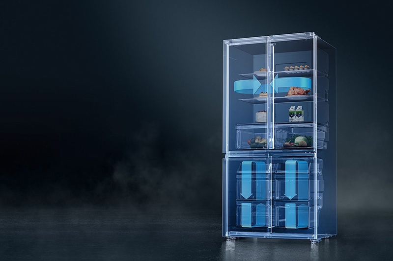 Chuyển đổi tần số kép – Làm mát hiệu quả, không gây tiếng ồn và tiết kiệm năng lượng