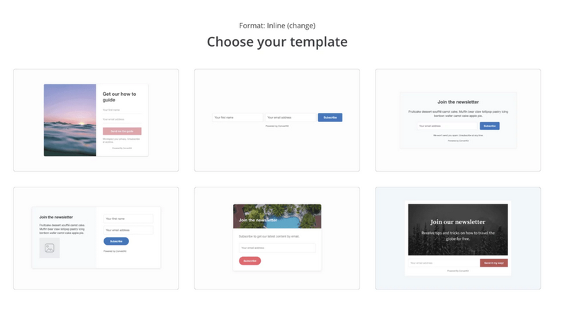 Chọn thiết kế cho form thêm đẹp mắt