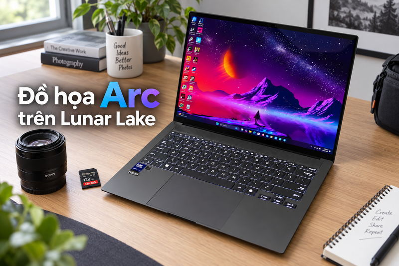Năng lực xử lý đồ họa từ kiến trúc Intel Arc Xe2