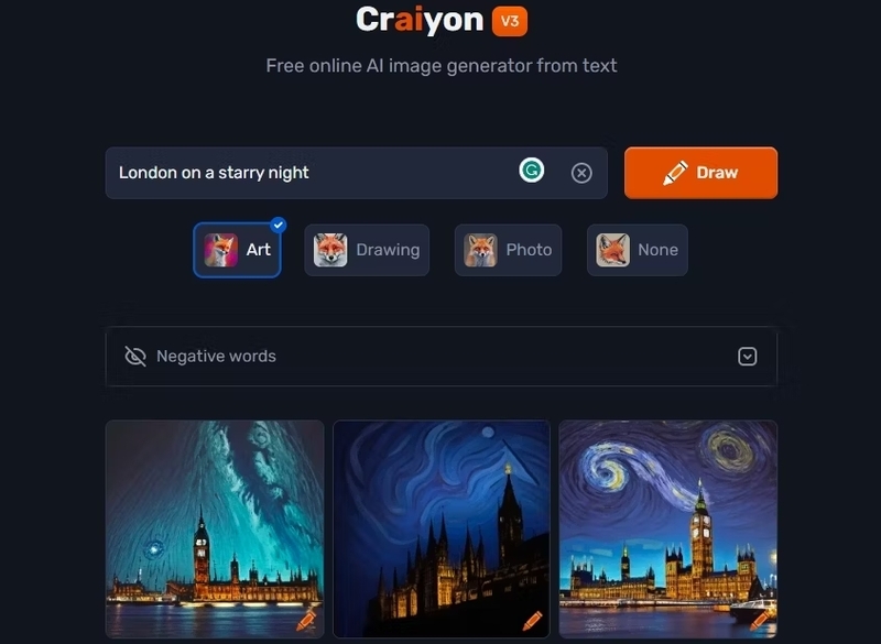 Craiyon AI
