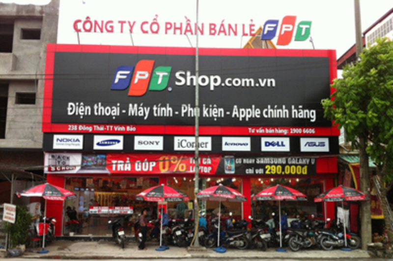 Cửa hàng FPT Shop tại Cà Mau