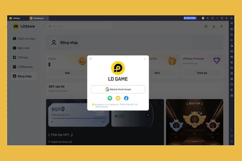 Đăng nhập Google Play