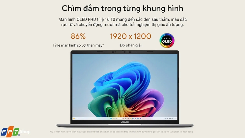 Đánh giá Asus Vivobook S14 M3407KA ảnh 3