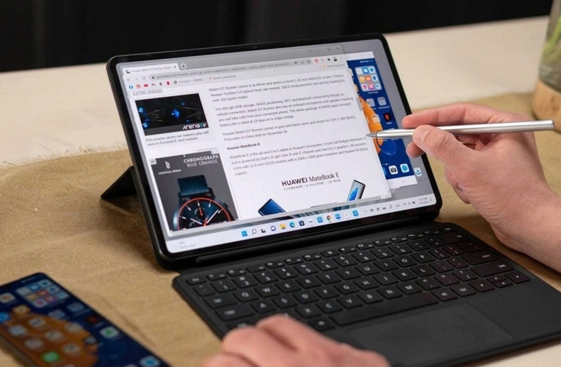 Đánh giá Huawei MateBook E ảnh 3