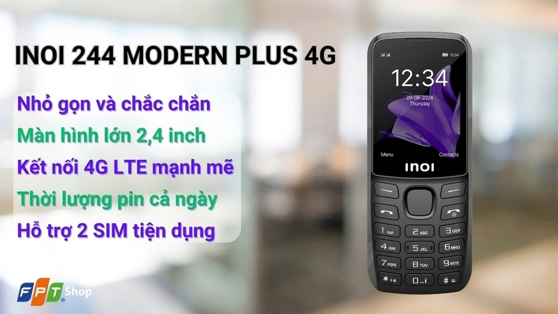 Đánh giá Inoi 244 Modern Plus ảnh 2