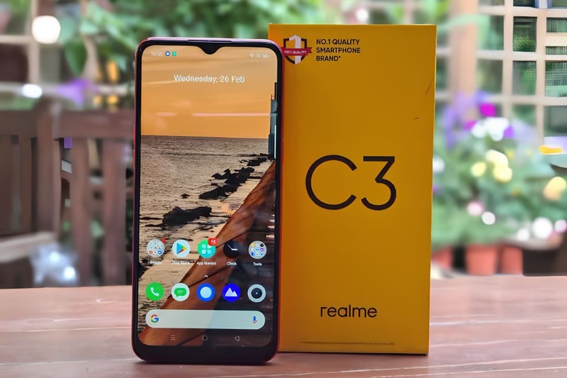 Đánh giá Realme C3 về pin